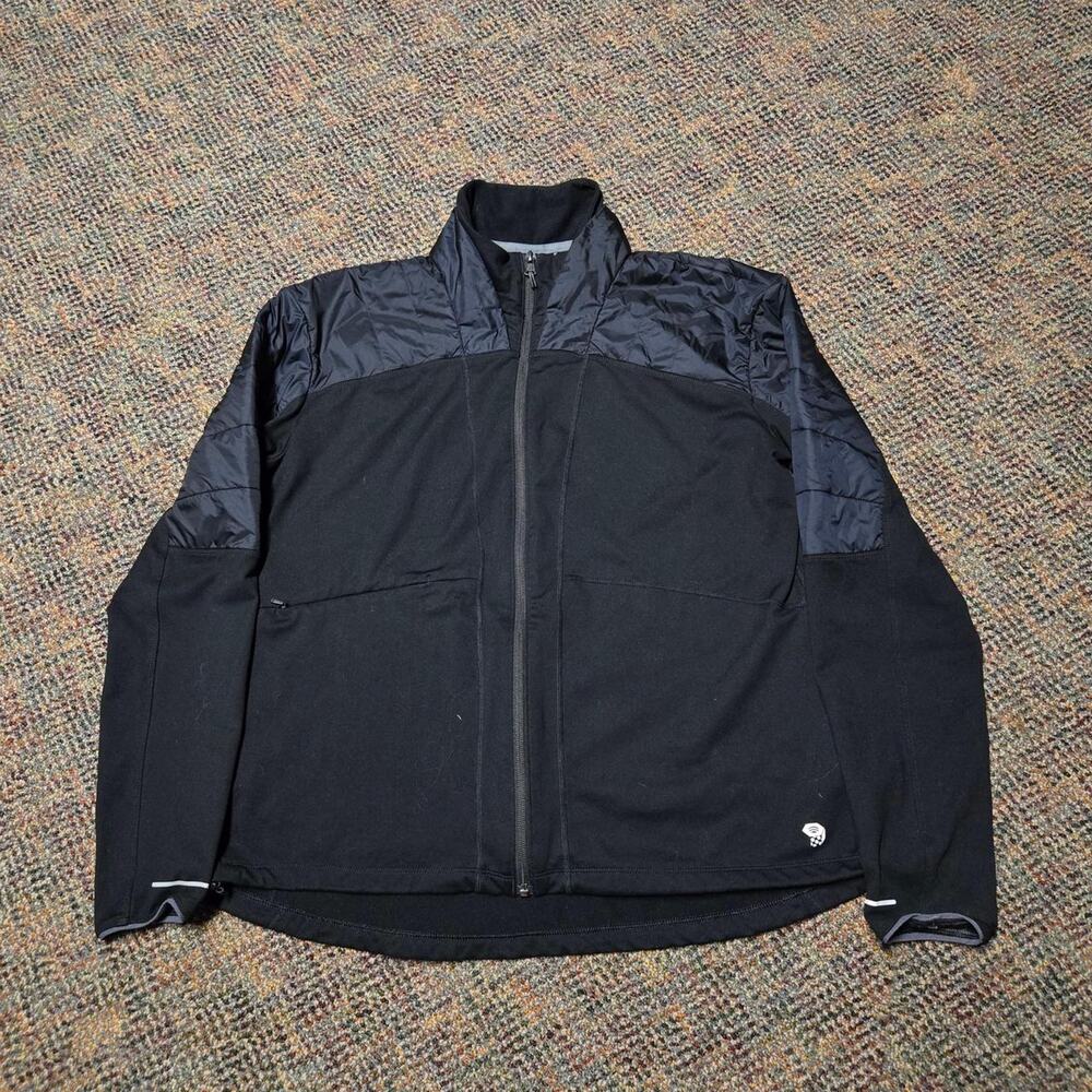 Vtg Y2k MOUNTAIN HARDWEAR Small Bolt Logo Gorp Tech Lightweight Shell Jacket XL